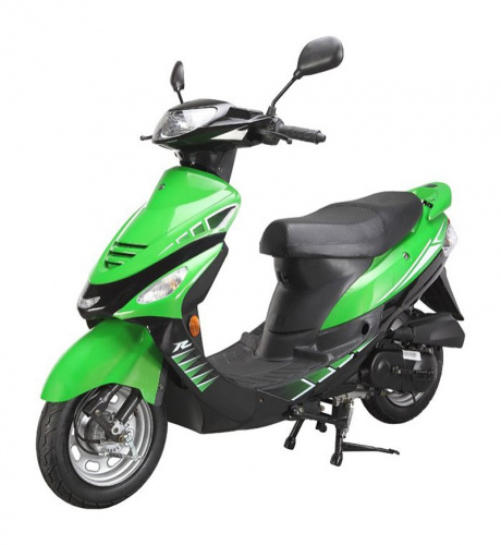 Скутер Racer Meteor RC50QT-3 зеленый