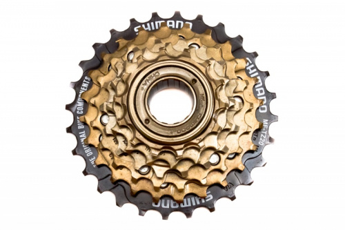 звездочка велосипеда задняя Shimano MF-TZ21 трещотка, 7ск, 14-28T